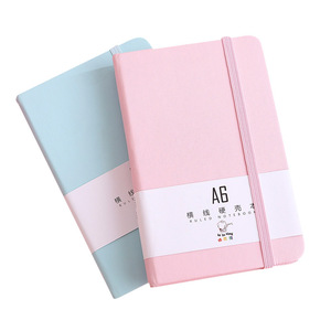 定制小促销A7 Pu袖珍笔记本精装日记本记事本带穿孔袖珍笔记本 - Product Image 6