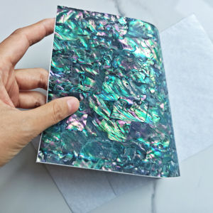 Wholesale Sea Shell Sheet Natural Abalone Shell Sheet <strong>Paua</strong> Paper for Musical Furniture Instruments <strong>Inlay</strong> - Product Image 2