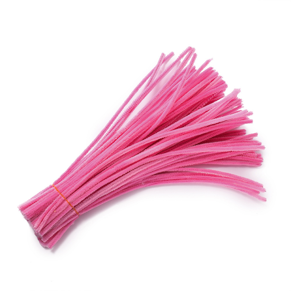 30cm Macaron Color Pipe Cleaner - Pink