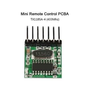 QIACHIP 433MHz RF telecomando universale trasmettitore Wireless apprendimento codice 1527 modulo di codifica per il DIY - Product Image 5