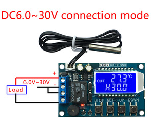 Digital Thermostat Heating Refrigeration <strong>Temperature</strong> <strong>Controller</strong> NTC10K <strong>Sensor</strong> - Product Image 4