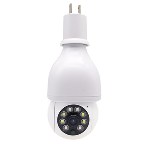 Icsee App lampadina fotocamera con scheda di memoria 1920*1080 sensore di movimento telecamera di sicurezza Full HD visione notturna 360 occhi fotocamera - Product Image 3