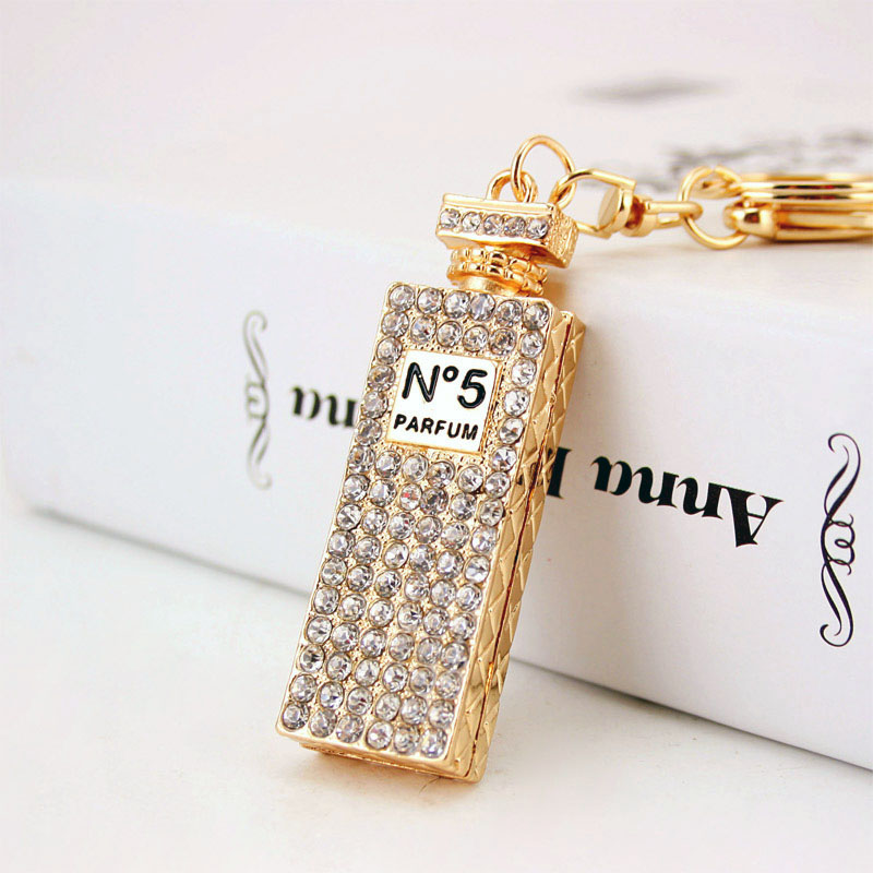 Frasco de perfume cuadrado