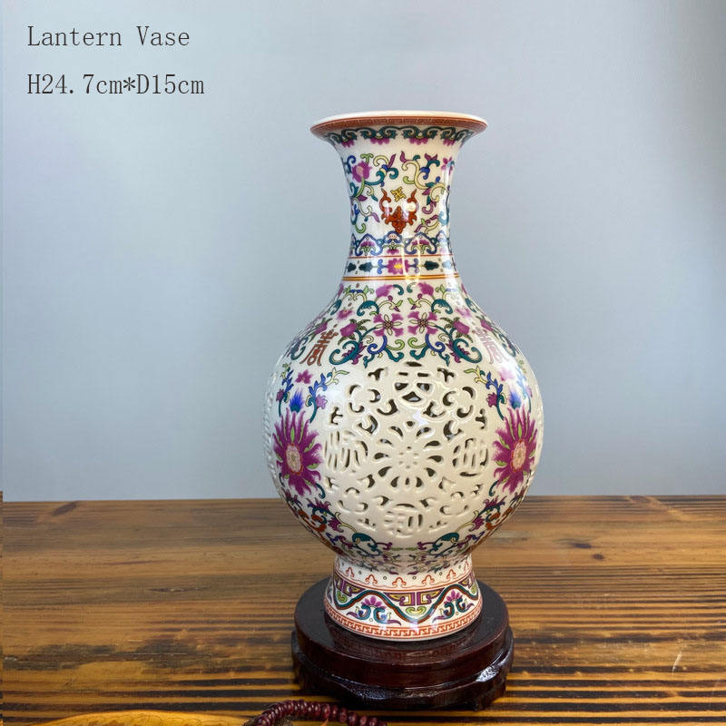 แจกันโคมไฟ H25 * D15cm