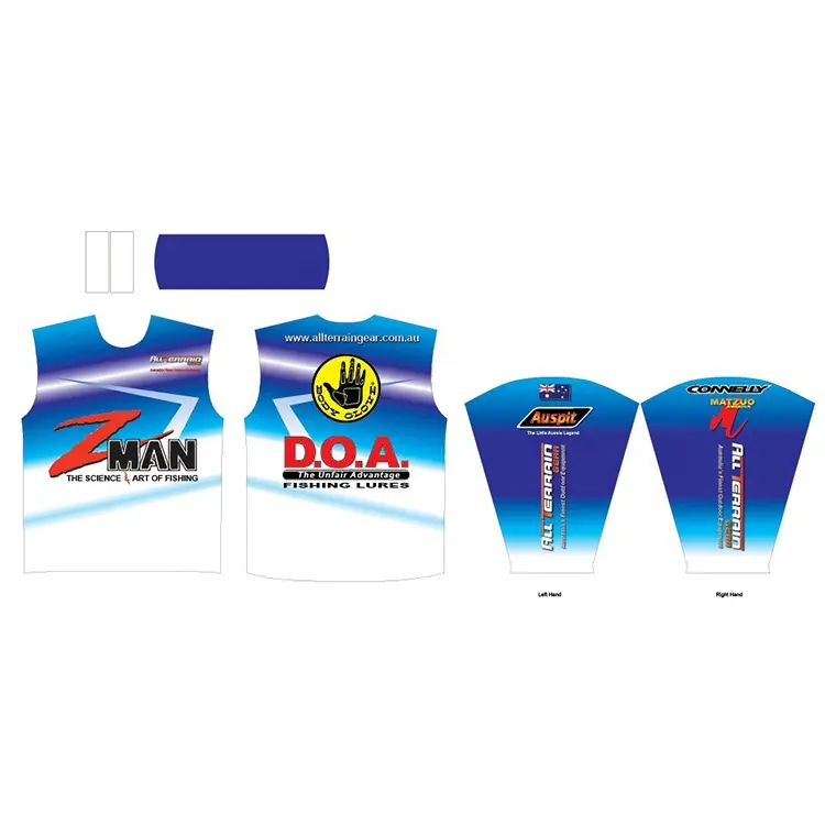 Chinese Factory Sells At Low Prices Blank Custom Sublimated Fishing Jerseys