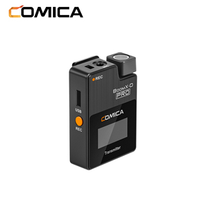 Cosmartphone BoomX-D 2.4G akıllı telefon, bilgisayar ve kamera için çift kanallı yerleşik kayıt kablosuz mikrofon - Product Image 3