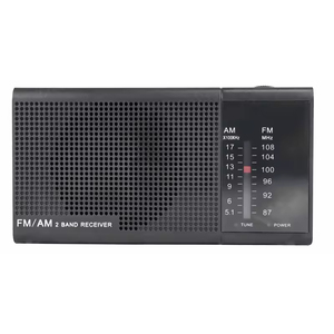 2025 yüksek teknoloji Mini taşınabilir FM/AM 2 bant radyo güvenilir kalite radyo kullanımı 2 AA pil var - Product Image 6