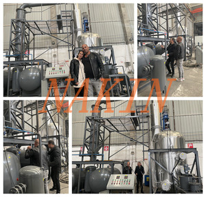 ماكينة وقود الديزل من الدرجة الصناعية-نظام تقطير لإعادة تدوير الزيت بخرج يومي - Product Image 5