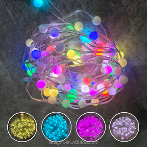 スマート20M RGB LEDストリングライトカスタマイズ可能アプリリモコンIP65ガーデンデコレーション銅クリスマスツリーデコレーション - Product Image 2