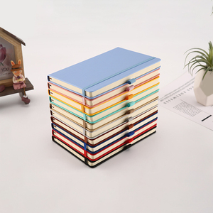 Cuaderno de cubierta de tela personalizado A5 A6, cuaderno de negocios grueso con impresión personalizada, cuaderno de diario para estudiantes con banda elástica - Product Image 1