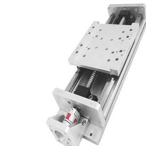 KR160 Tornillo de bola de precisión Módulo de plataforma deslizante Motor paso a paso Guía cuadrada Plataforma deslizante lineal CNC Eléctrico