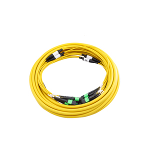 สายเคเบิลใยแก้วนำแสง96คอร์สำหรับศูนย์ข้อมูลสายแพทช์จาก APC ถึง APC SM OM3 96คอร์ที่ใช้สำหรับ FTTH - Product Image 5
