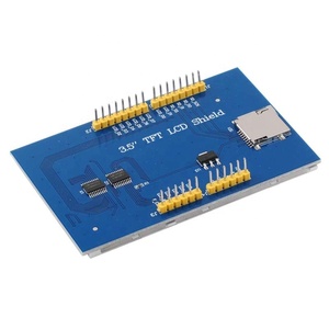 DIYmalls 3.5英寸薄膜晶体管液晶显示屏模块5V/3.3V ILI9486 480x320，带用于Arduino 2560的卡槽，无触摸