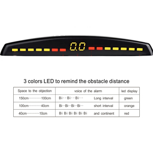 Car Parktronic LED Parking <strong>Sensor</strong> Kit Backlight Display with <strong>Reverse</strong> <strong>Sensor</strong> Parking <strong>System</strong> With 4 <strong>Sensors</strong> - Product Image 3