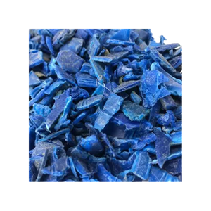 กลองกลอง HDPE สีน้ำเงินคุณภาพสูงเศษวัสดุพรีเมียมที่มีคุณสมบัติการไหลสูง - Product Image 1