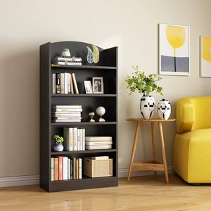 Sıcak satış MDF/parçacık duvar ahşap depolama için kitap rafı İskandinav Modern İşlevli depolama beyaz kitaplık raf kitap - Product Image 4
