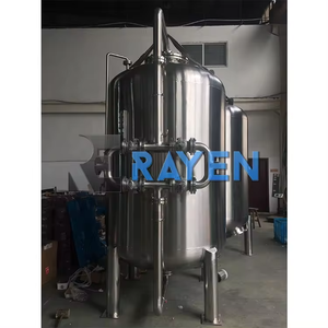热销工业用高温过滤器外壳不锈钢加热储存混合罐加厚均质