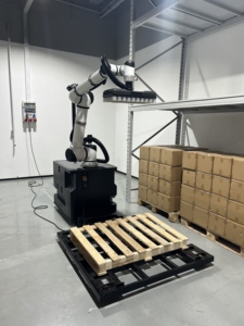 Voll intelligente kol labor ative AI-Vision-Techniken Karton kasten Laden und Entladen von zusammen gesetzten AGV-Roboter-Palet tierer - Product Image 5