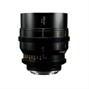 NikonZ/nikfe/CanonR/FX mounts ile uyumlu APS-C format 20mmT1.0 süper geniş açılı sabit odaklı Cine lens - Product Image 1