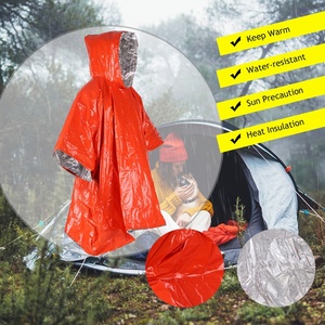Survival Mưa Poncho khẩn cấp Mylar không gian chăn cắm trại thiết biến-giữ nhiệt cơ thể Survival Gear cho Survival Bộ dụng cụ cắm trại - Product Image 3