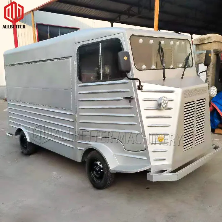 Offre Spéciale Alimentaire Camion Entièrement Équipement Mobile Restaurant Voiture Cuisine Panier Camion De Crème Glacée Hot Dog Panier Mobile Camion de Nourriture