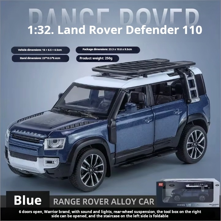 1/32 Land Rover Defender Blue