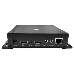 Codificador de transmisión en vivo de entrada HDMI 4K60p H.265 con grabadora de tarjeta USB SD de bucle HDMI - Product Image 1
