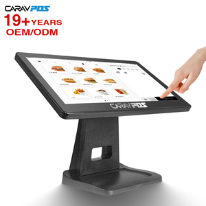 Factory Price 15.6&quot; 1366*768 Multi Capacitive LCD Touch Screen <strong>Monitor</strong> with VGA HD MI <strong>Input</strong> for Cash Register Pos System - Product Image 1