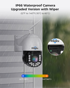 30X Zoom óptico Gran angular Bidireccional Audio Limpiaparabrisas remoto Exterior CCTV PTZ WiFi Cámara DE SEGURIDAD Sensor CMOS Tarjeta de memoria - Product Image 6
