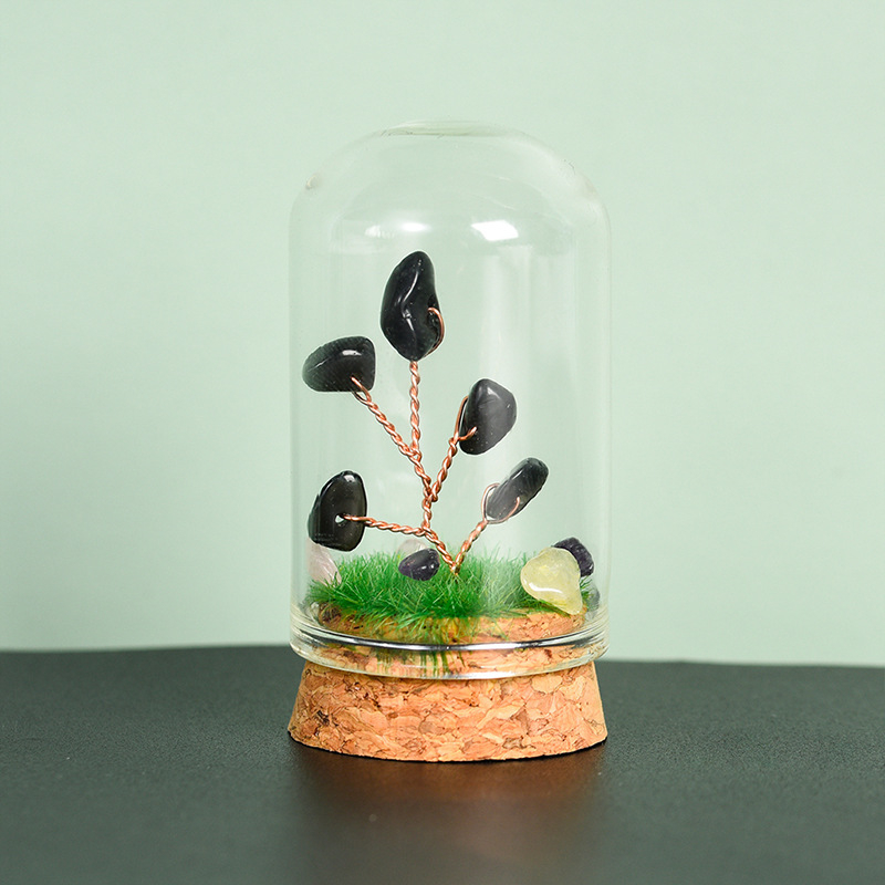 Black obsidian