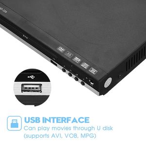 Casa compatible con HDMI reproductor de DVD Full HD 1080P USB Multimedia TV Digital disco reproductor de CD y DVD MP3 MP4 RW VCD - Product Image 6