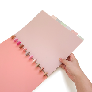 8 टैब 11-डिस्क सूचकांक डिवाइडर लेटर आकार को डिस्बाउंड नोटबुक या योजनाकारों के लिए - Product Image 2