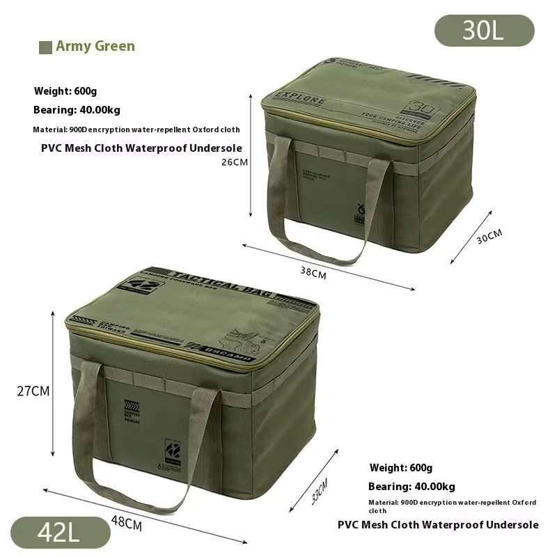 42L verde 48*33*27cm