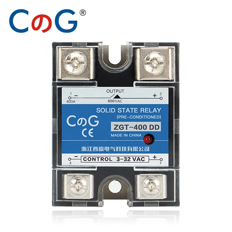 CG SSR-200DD 200A 220V 380V 600V SSR-400DD 400A 220V 380V 600V Single Phase Solid State Relay