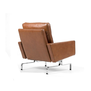 लिविंग रूम के लिए विंटेज चमड़े की कुर्सी आधुनिक थोक चमड़े का सोफा - Product Image 3