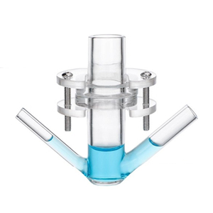 Franz đôi bên ống 20mm Franz transdermal khuếch tán tế bào phẳng vòi phun Khuếch tán xe tăng với Acrylic kẹp - Product Image 1