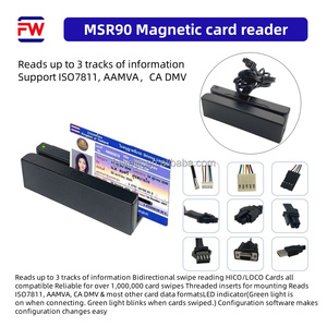 RS232 tam 3-track bilgi manyetik şerit kart okuyucu MX3.0 serisi 2*2P programlanabilir ve özelleştirilebilir - Product Image 4