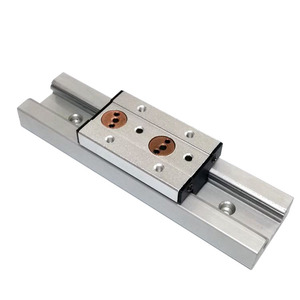 Easily Interchangeable <strong>Rectangle</strong> Wheel <strong>Linear</strong> <strong>Rail</strong> Series SGR20 Roller Guide - Product Image 2