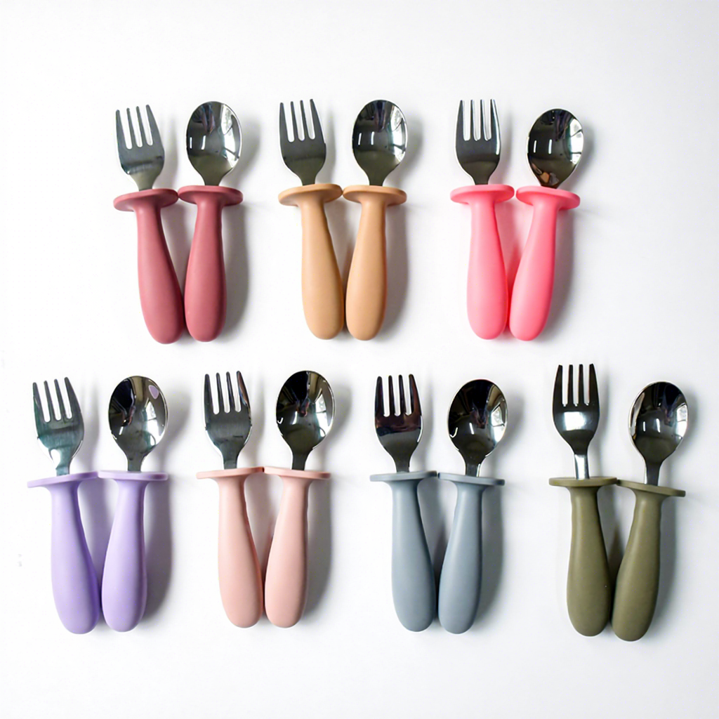 Cuillère et fourchette pour bébé-XH-STP002