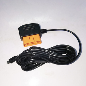 Car OBDII OBD 2 16 Pin to Micro Mini <strong>USB</strong> C Hardwire Kit OBD2 Power Adaptor Cable for Dash Cam Camcorder Vehicle DVR - Product Image 2