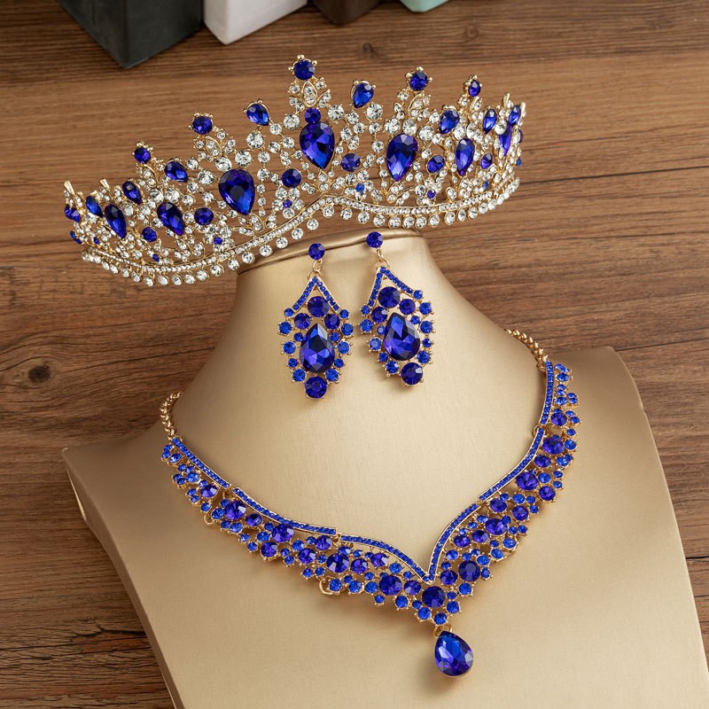 Gold+Blue Stone
