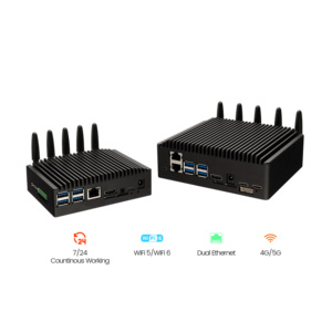 Rockchip 3568 Multi LAN USB AI Edge <strong>Computing</strong> Box Computer GPIO 8 Fanless Board Industrial Mini PC With Pre-installed Algorithm - Product Image 4
