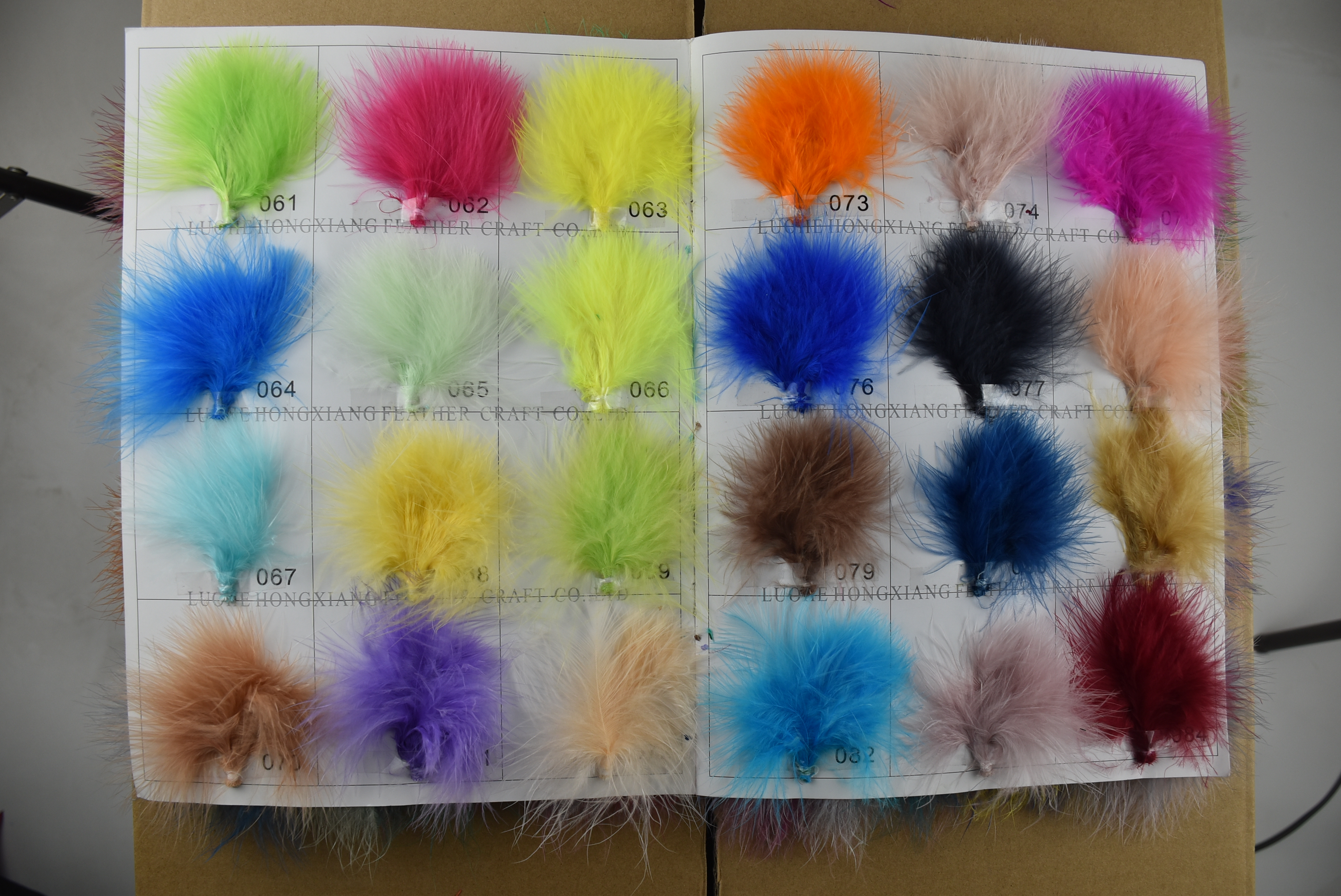 Carte de couleurs 4
