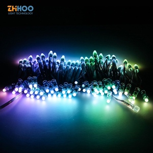 屋外クリスマス12mmデジタルLEDピクセルライトWS2811フルカラーピクセルLEDストリング - Product Image 6