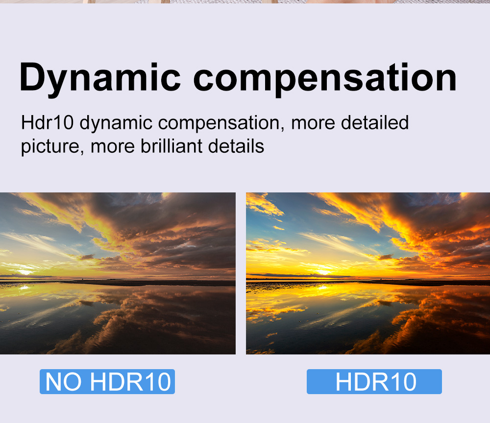 CLYTTE DLP projector K5 dual wifi Android9.0 540p 4k projector 3d projector for home theatre outdoor