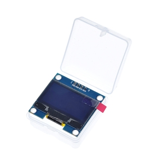 4PIN 1.3 OLED-Modul weiß/blau Farbe 128 X64 1,3-Zoll-OLED-LCD-Anzeigemodul 1,3 "IIC I2C Kommunizieren Sie mit Gehäuse für Arduinos