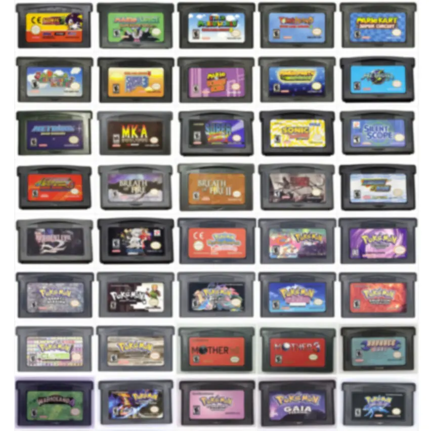 Sıcak nokta Retro Video oyunu kart oyunu kartuşu için Nintendo GBA/SP/DS lite/GB/GBC