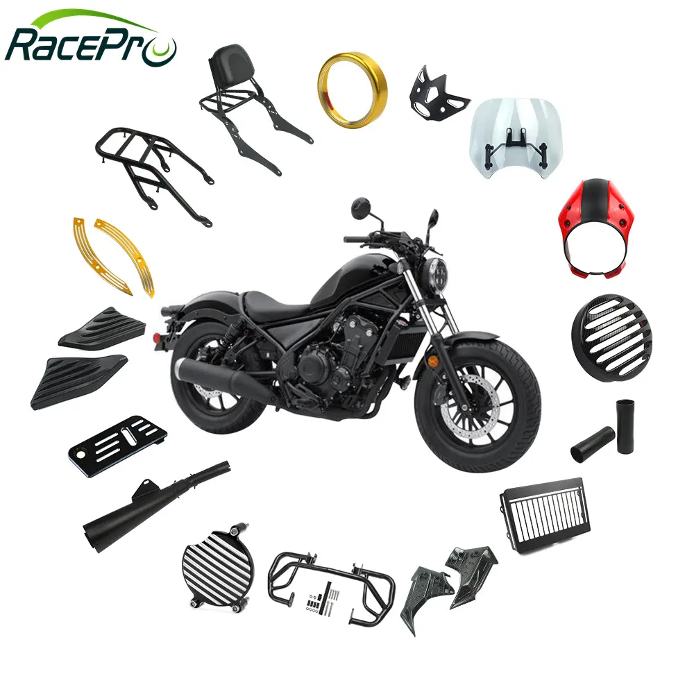 Accesorios de motocicleta RACEPRO para Honda CMX500 Rebel 2017-2023