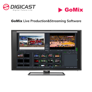 Apparecchiature di trasmissione IPTV DVB Dal Vivo di Produzione Software Multi canali In Streaming Video Switch Video A Matrice Matrice