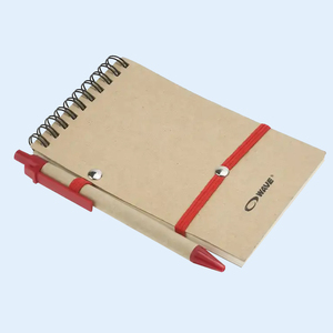 Small MOQ Recycled Kraft Pocket Size Mini <strong>Notepad</strong> Hand <strong>Notebook</strong> Spiral <strong>Notepad</strong> With Pen - Product Image 4